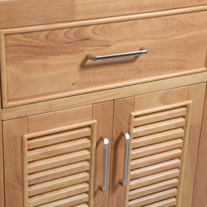 Marina Del Rey 24 in. W x 18 in. D x 35 in. H Bath Vanity in Natural Wood