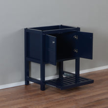 Manhattan 30 in. W x 18 in. D x 36 in. H Bath Vanity in Dark Blue