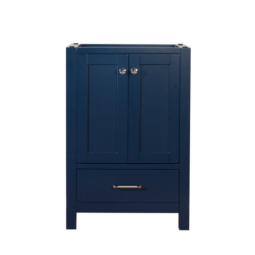 Laguna 24 in. W x 18 in. D x 35 in. H Bath Vanity in Dark Blue