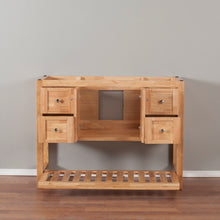 Manhattan 48 in. W x 18 in. D x 36 in. H Bath Vanity in Natural Wood