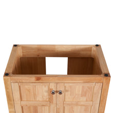 Manhattan 30 in. W x 18 in. D x 36 in. H Bath Vanity in Natural Wood