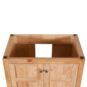 Manhattan 30 in. W x 18 in. D x 36 in. H Bath Vanity in Natural Wood