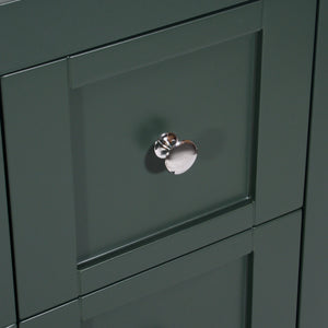 Manhattan 36 in. W x 18 in. D x 35 in. H Single Bath Vanity in Dark Green