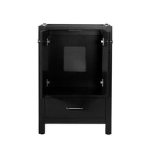 Laguna 24 in. W x 18 in. D x 35 in. H Bath Vanity in Black