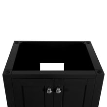 Laguna 24 in. W x 18 in. D x 35 in. H Bath Vanity in Black
