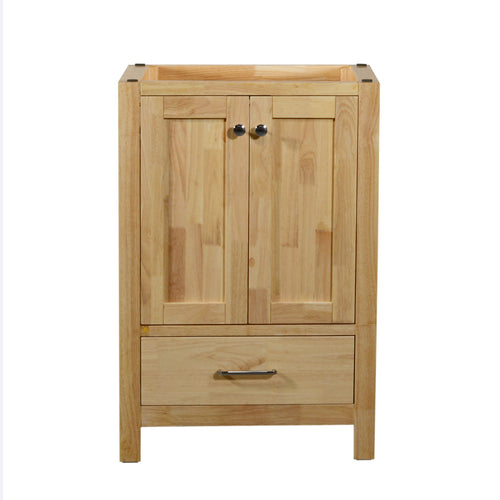 Laguna 24 in. W x 18 in. D x 35 in. H Bath Vanity in Natural Wood