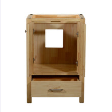 Laguna 24 in. W x 18 in. D x 35 in. H Bath Vanity in Natural Wood