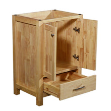 Laguna 24 in. W x 18 in. D x 35 in. H Bath Vanity in Natural Wood