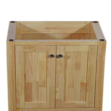 Laguna 24 in. W x 18 in. D x 35 in. H Bath Vanity in Natural Wood