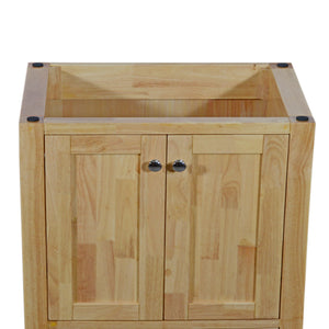 Laguna 24 in. W x 18 in. D x 35 in. H Bath Vanity in Natural Wood