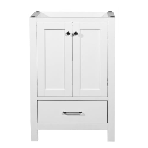 Laguna 24 in. W x 18 in. D x 35 in. H Bath Vanity in White