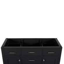 Laguna 48 in. W x 18 in. D x 36 in. H Single Bath Cabinet in Black