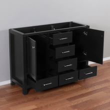 Laguna 48 in. W x 18 in. D x 36 in. H Single Bath Cabinet in Black