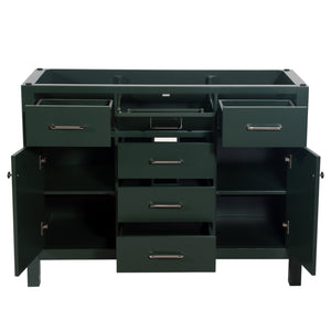 Laguna 48 in. W x 18 in. D x 36 in. H Single Bath Cabinet in Dark Green