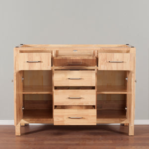 Laguna 48 in. W x 18 in. D x 36 in. H Bath Vanity in Natural Wood