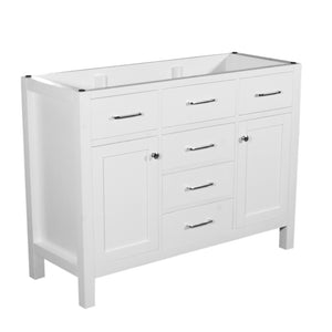 Laguna 48 in. W x 18 in. D x 36 in. H Bath Vanity in White