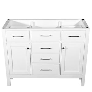 Laguna 48 in. W x 18 in. D x 36 in. H Bath Vanity in White