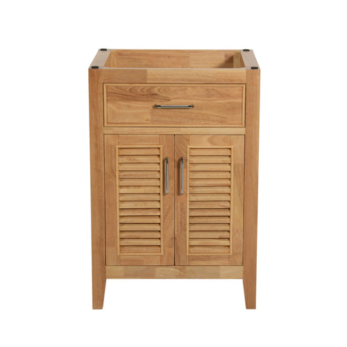 Marina Del Rey 24 in. W x 18 in. D x 35 in. H Bath Vanity in Natural Wood