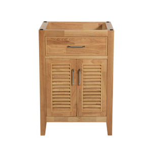 Marina Del Rey 24 in. W x 18 in. D x 35 in. H Bath Vanity in Natural Wood