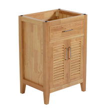 Marina Del Rey 24 in. W x 18 in. D x 35 in. H Bath Vanity in Natural Wood