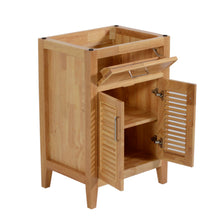 Marina Del Rey 24 in. W x 18 in. D x 35 in. H Bath Vanity in Natural Wood