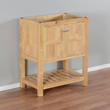 Manhattan 30 in. W x 18 in. D x 36 in. H Bath Vanity in Natural Wood