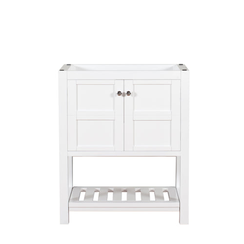Manhattan 30 in. W x 18 in. D x 36 in. H Bath Vanity in White