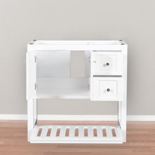 Manhattan 36 in. W x 18 in. D x 36 in. H Bath Vanity in White