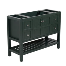 Manhattan 48 in. W x 18 in. D x 36 in. H Bath Vanity in Dark Green