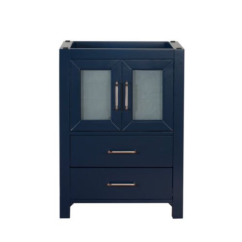 Newport 24 in. W x 18 in. D x 33 in. H Bath Vanity in Dark Blue