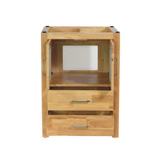 Newport 24 in. W x 18 in. D x 33 in. H Bath Vanity in Natural Wood