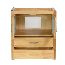 Newport 30 in. W x 18 in. D x 33 in. H Bath Vanity in Natural Wood