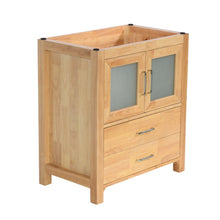 Newport 30 in. W x 18 in. D x 33 in. H Bath Vanity in Natural Wood
