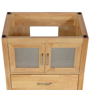 Newport 30 in. W x 18 in. D x 33 in. H Bath Vanity in Natural Wood