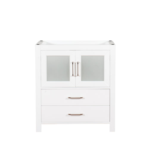 Newport 30 in. W x 18 in. D x 33 in. H Bath Vanity in White