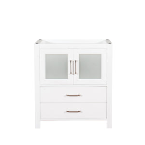 Newport 30 in. W x 18 in. D x 33 in. H Bath Vanity in White