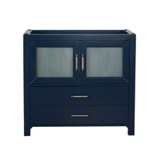Newport 36 in. W x 18 in. D x 33 in. H Bath Vanity in Dark Blue