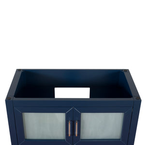 Newport 36 in. W x 18 in. D x 33 in. H Bath Vanity in Dark Blue
