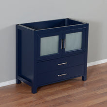 Newport 36 in. W x 18 in. D x 33 in. H Bath Vanity in Dark Blue