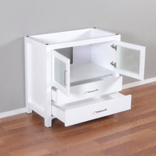 Newport 36 in. W x 18 in. D x 33 in. H Bath Vanity in White