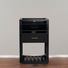 Santa Monica 24 in. W x 18 in. D x 35 in. H Bath Vanity in Black