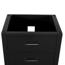 Santa Monica 24 in. W x 18 in. D x 35 in. H Bath Vanity in Black
