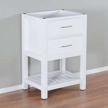 Santa Monica 24 in. W x 18 in. D x 35 in. H Bath Vanity in White