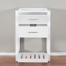 Santa Monica 24 in. W x 18 in. D x 35 in. H Bath Vanity in White