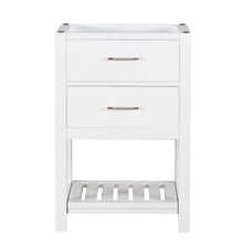 Santa Monica 24 in. W x 18 in. D x 35 in. H Bath Vanity in White