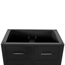 Santa Monica 30 in. W x 18 in. D x 35 in. H Bath Vanity in Black
