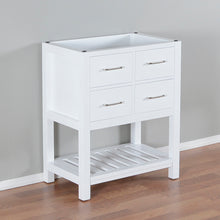 Santa Monica 30 in. W x 18 in. D x 35 in. H Bath Vanity in White
