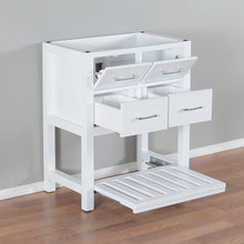 Santa Monica 30 in. W x 18 in. D x 35 in. H Bath Vanity in White