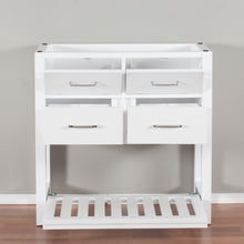 Santa Monica 36 in. W x 18 in. D x 35 in. H Bath Vanity in White