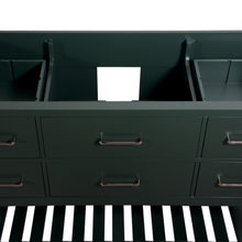 Santa Monica 48 in. W x 18 in. D x 35 in. H Bath Vanity in Dark Green